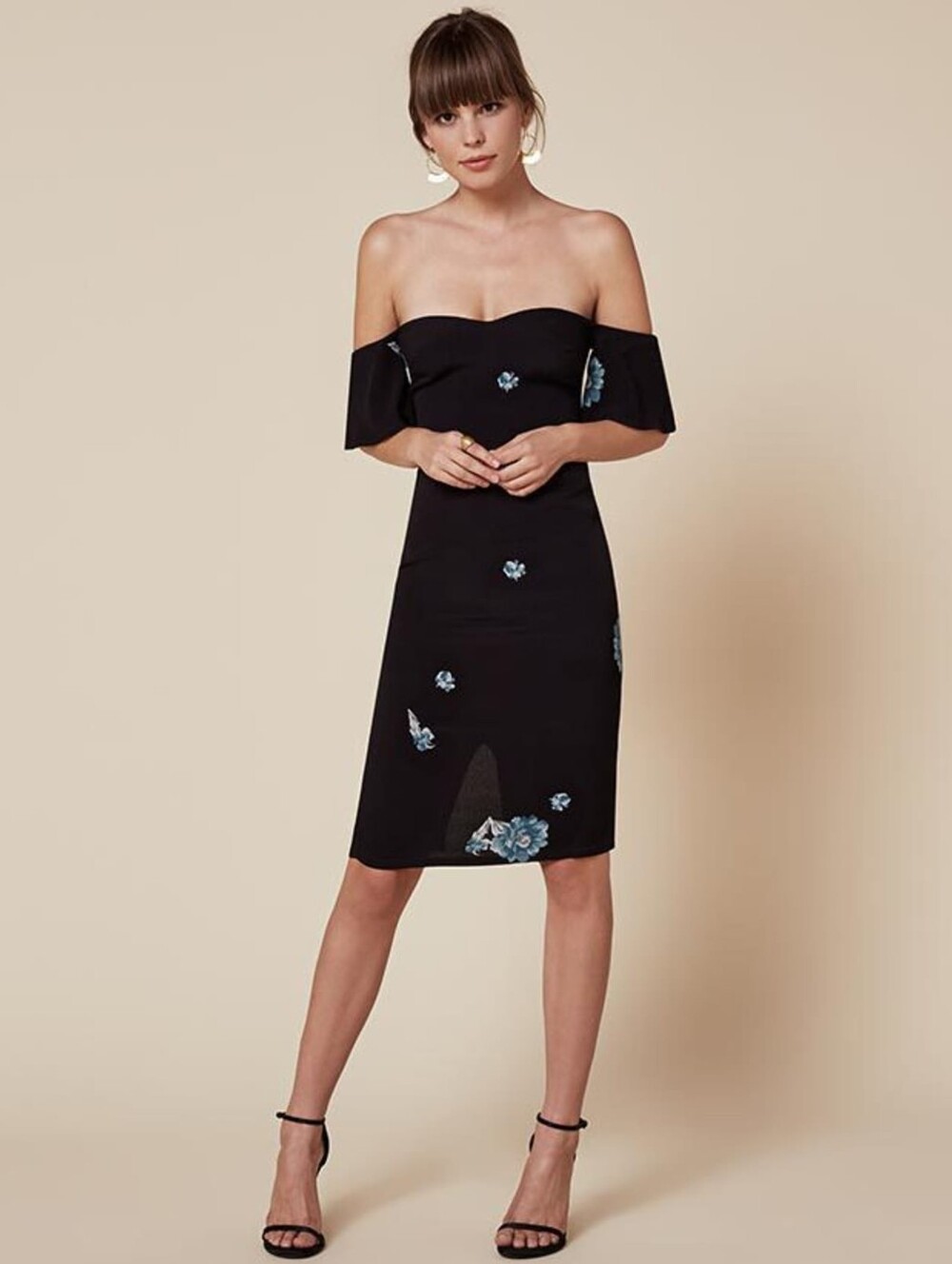 Reformation Solene Dress in Aquarelle